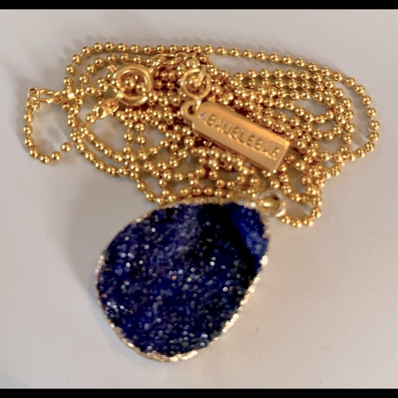 Baublebar Druzy Gold Necklace - Picture 1 of 4